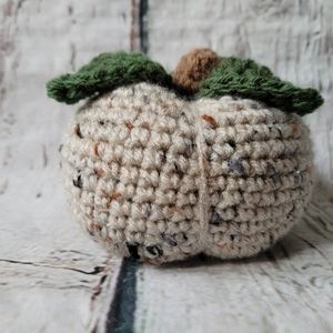 Crochet Aran fleck pumpkin fall decor